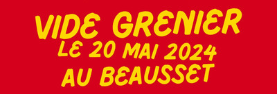 Rendez-vous le 20 mai pour un vide grenier au Beausset
