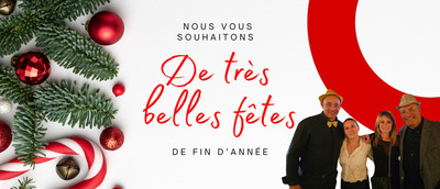 Joyeuses ftes de fin danne de la part de l'agence Orpi Cabanis du Beausset !