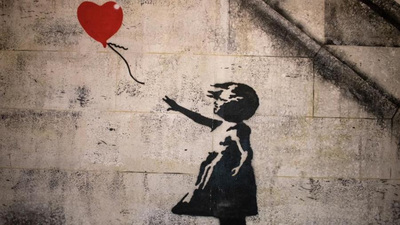 BANKSY dbarque  TOULON / Agence immobilire ORPI CABANIS GESTION/LOCATION