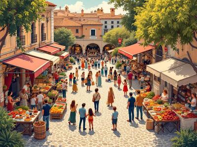 Programme des festivits  Ollioules avec l'agence Cabanis Orpi