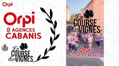 🏃‍♂️Les Cabanis ORPI partenaire de la Course des Vignes 2025